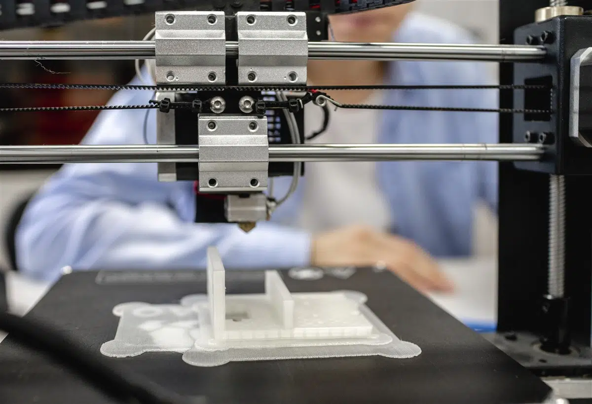 production avec la fabrication additive