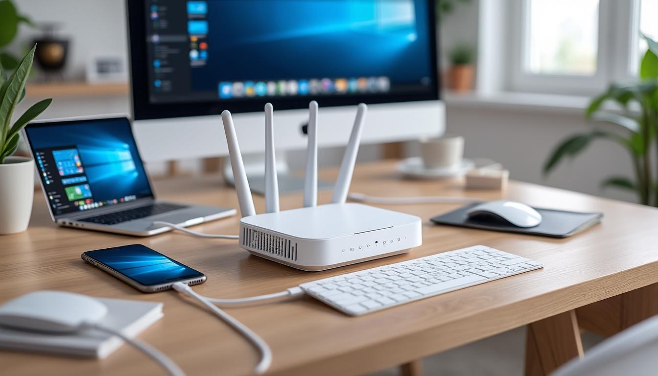 découvrez les principales différences entre un routeur et un switch à travers 5 points clés. apprenez comment ces appareils réseau fonctionnent, leurs rôles respectifs et comment choisir celui qui convient le mieux à vos besoins. idéal pour les passionnés de technologie et les professionnels du réseau.