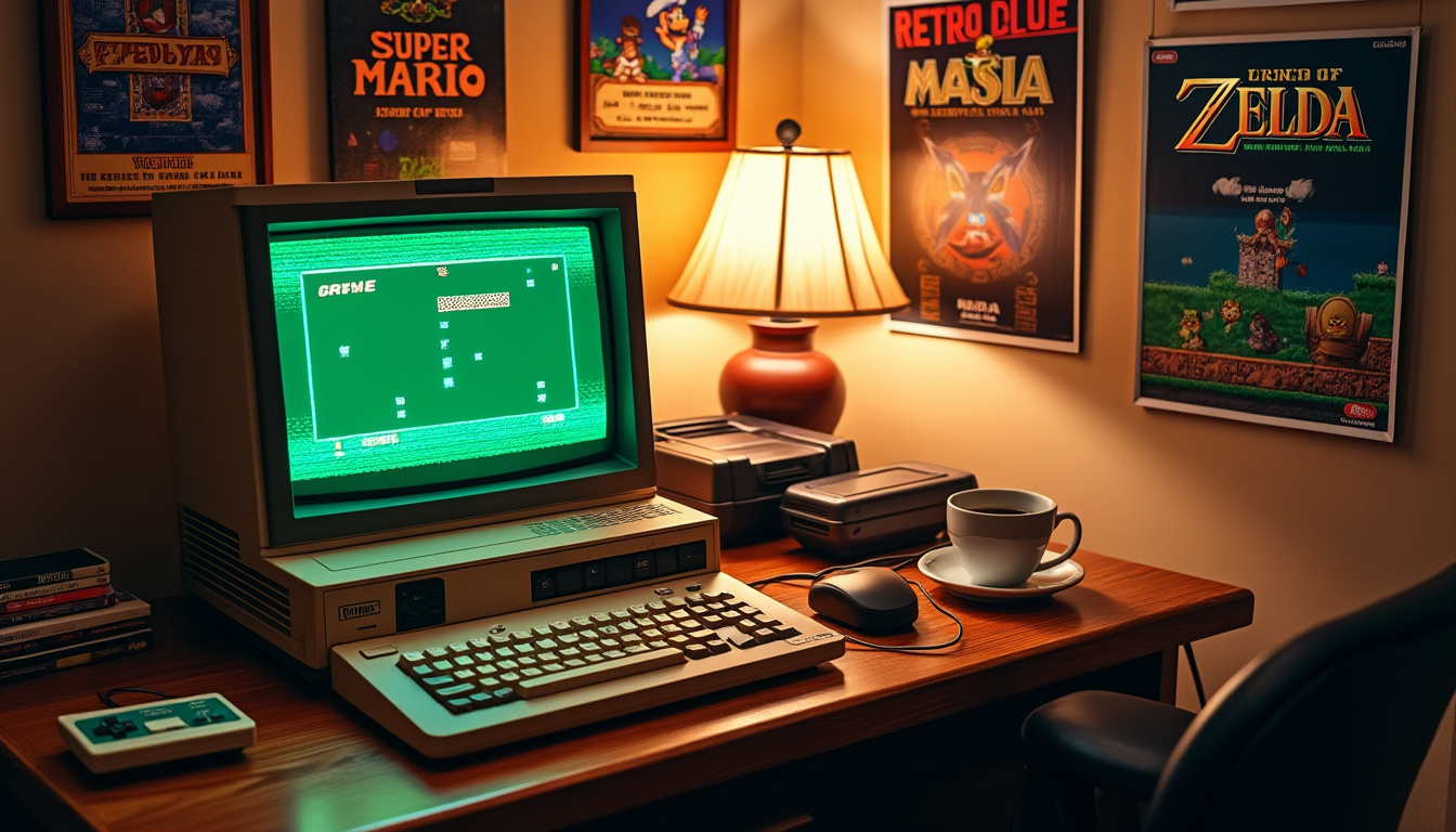 découvrez comment transformer un vieil ordinateur portable en une machine de jeu rétro et profitez de vos jeux classiques favoris avec des astuces simples et efficaces.