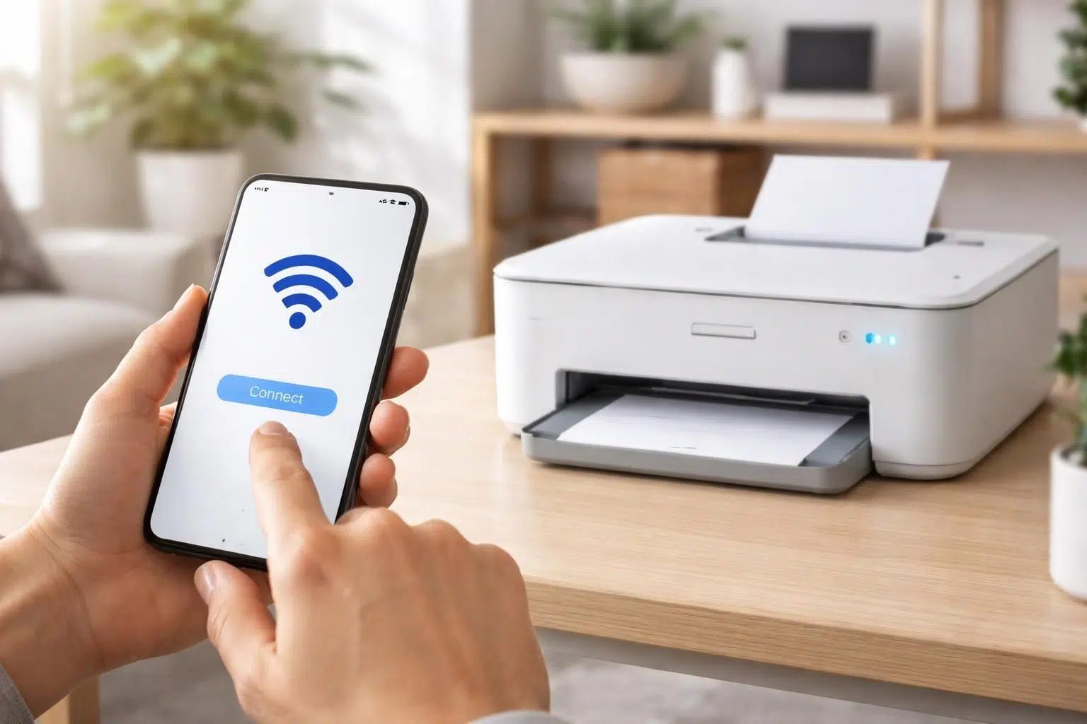 apprenez à connecter facilement votre imprimante en wifi à votre téléphone grâce à notre guide simple et rapide en quelques étapes.
