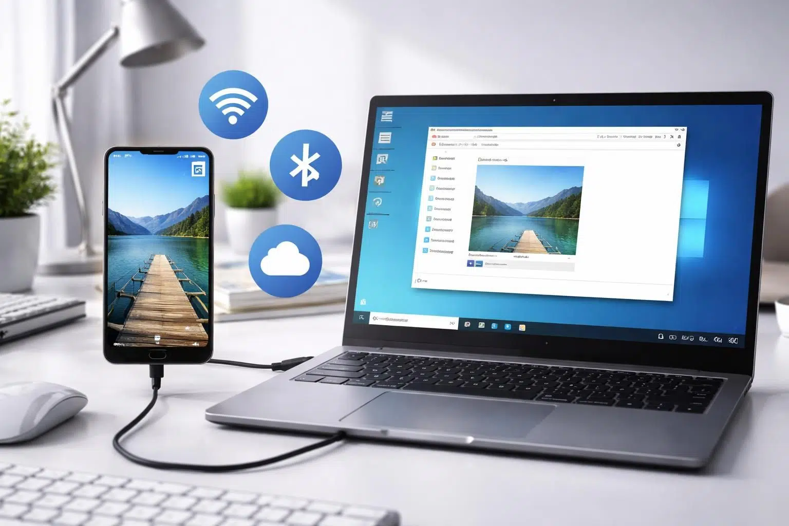 découvrez les meilleures méthodes simples et rapides pour transférer vos photos d'un smartphone android vers un pc sous windows 10.