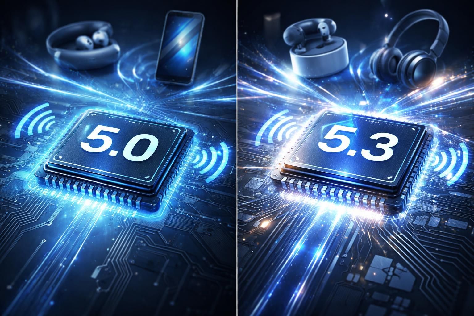 découvrez les différences entre bluetooth 5.0 et 5.3 pour choisir la meilleure version adaptée à vos appareils. comparez performances, portée et consommation d'énergie pour faire un choix éclairé.