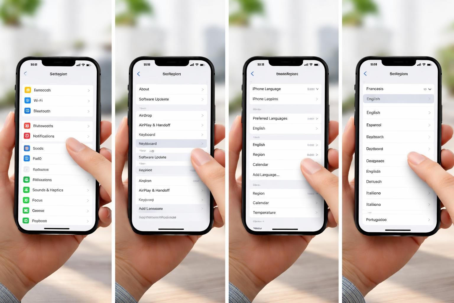 apprenez à changer la langue de votre iphone facilement grâce à ce tutoriel étape par étape, simple et rapide à suivre.