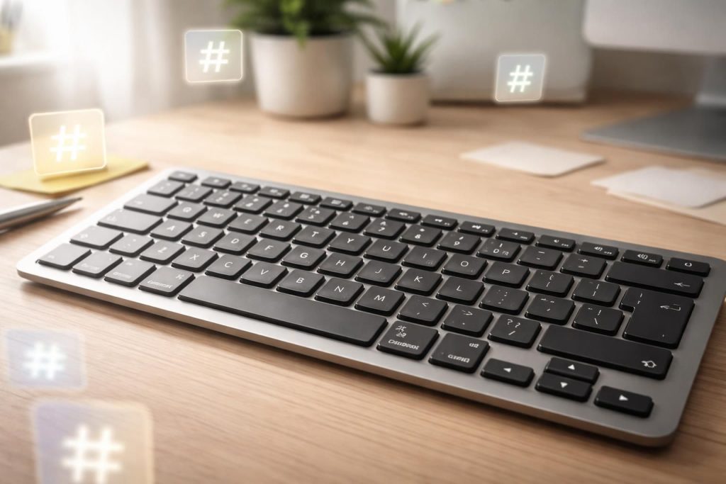 découvrez les hashtags essentiels pour maximiser votre utilisation du clavier azerty et améliorer votre productivité au quotidien.