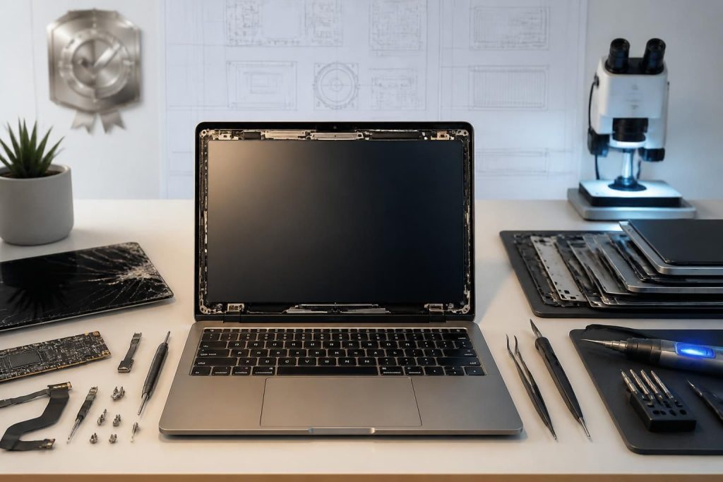 découvrez les principaux facteurs qui influencent le prix du changement d'écran de votre macbook pro et comment optimiser vos coûts.